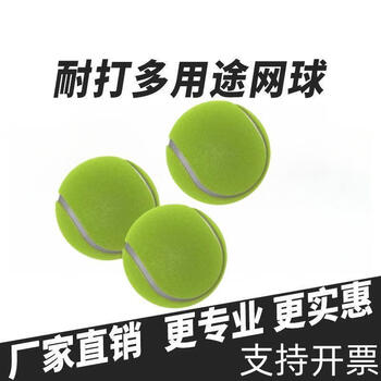 国瑞信德网球 业余娱乐练习球 单只装  练习用网球
