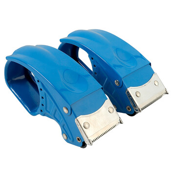 天章办公(TANGO)60mm胶带切割器金属封箱器打包器胶带底座不锈钢刀口/蓝色单个装 天章办公(TANGO)60mm胶带切割器金属封箱器打包器胶带底座不锈钢刀口/蓝色单个装