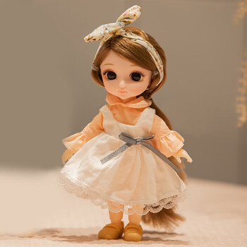 欧迪小猪kingmeworld仿真关节体可动sd小洋娃娃人偶女孩bjd礼物布娃