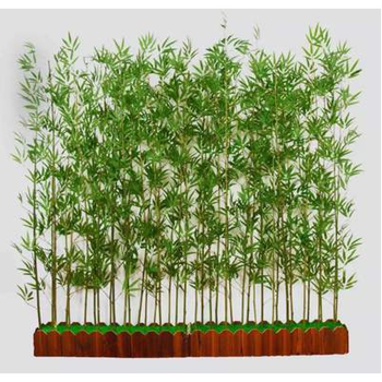 仿真竹子室外装饰加密塑料假竹子隔断屏风室内人造竹子绿植毛竹 有尾