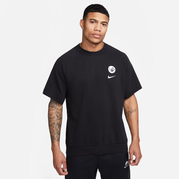 nike耐克drifit男子短袖针织训练圆领上衣春新款速干dx1543010黑浅银