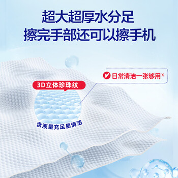 维达（Vinda）杀菌湿巾80片*12包 杀菌率99.9%加厚大包家庭装湿纸巾