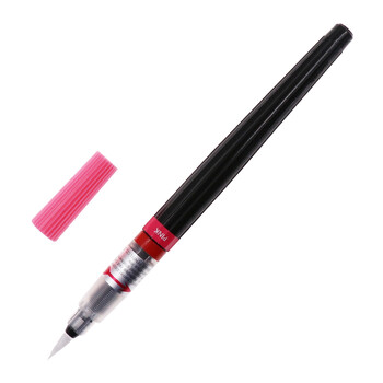派通(Pentel)科学毛笔小楷练字软毛笔 书法笔便携彩色绘画手帐手绘可换墨胆 XGFL 玫瑰粉 派通(Pentel)科学毛笔小楷练字软毛笔 书法笔便携彩色绘画手帐手绘可换墨胆 XGFL 玫瑰粉