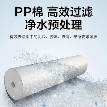怡口净水（ECOWATER）净水器家用原装耗材 PP棉颗粒活性炭复合滤芯PPG滤芯 适用ERH201 ERH203系列