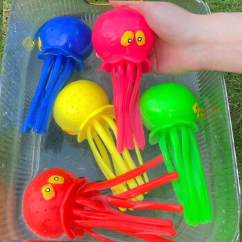 史努比(snoopy)儿童章鱼捏捏乐宝宝玩水戏水洗澡男孩花洒水上八爪鱼