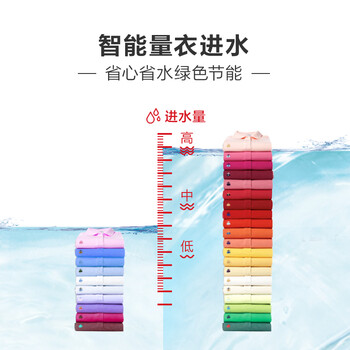 海尔（Haier）波轮洗衣机小型全自动家用 6.5公斤 四重净洗 智能称重 宿舍出租房神器 EB65M019