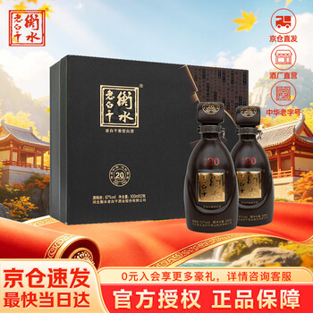 白酒　衡水　老白干 古法20酒　39度 衡水老白干20年价格报价行情- 京东