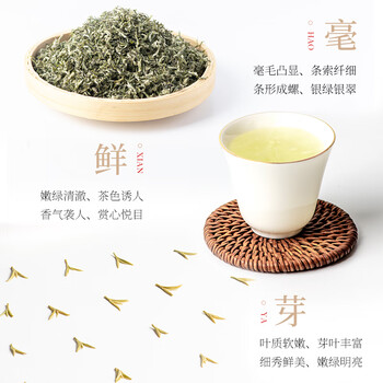 碧螺2025年春茶绿茶老茶树碧螺王苏州碧螺春特级一等42g明前送人礼盒 碧螺2025年春茶绿茶老茶树碧螺王苏州碧螺春特级一等42g明前送人礼盒