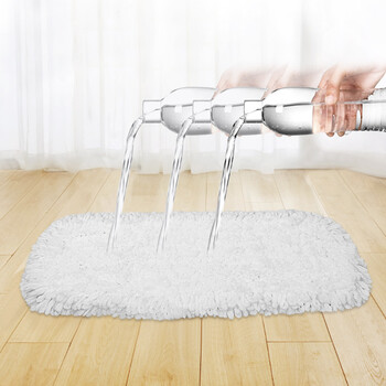 百家好世 大号平拖专用拖布头吸水懒人拖把配布墩布 1块装 百家好世 大号平拖专用拖布头吸水懒人拖把配布墩布 1块装