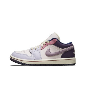 【潮】耐克(nike)air jordan aj1 low板鞋女子春季低帮透气休闲运动