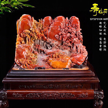 壽山石 彫刻 風景と人物 寿山石細密彫刻『吉祥龍亀急須』 - 国内外の優れた伝統工芸品・美術