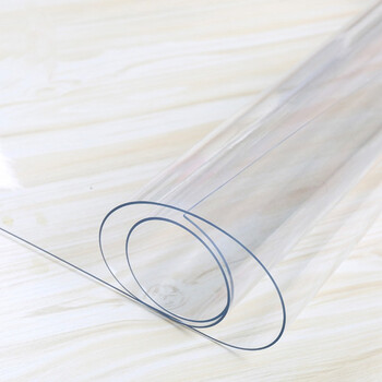 pvc台布塑胶印花磨砂桌垫 胶垫铺桌子桌面软玻璃透明歺桌垫子简约菁蔻