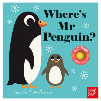英文原版绘本Where's Mr Penguin？企鹅先生在哪里？亲子阅读儿童启蒙绘本读物 卡板 进口故事书