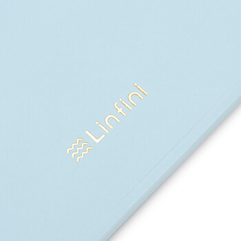 得力（deli）乐素系列 8格按扣多层文件夹风琴包 学生试卷资料收纳 办公用品文件保护简约时尚 天蓝72456