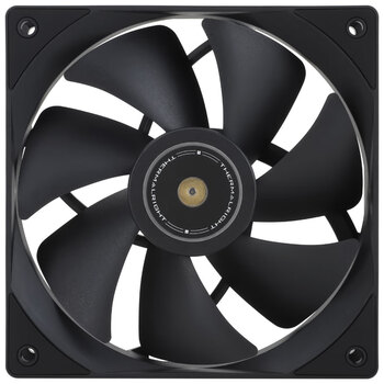 Thermalright(利民) TL-G12B 黑色12cm机箱风扇 液压 轴承 4PIN PWM 风扇 串接PWM接头 1500调速风扇