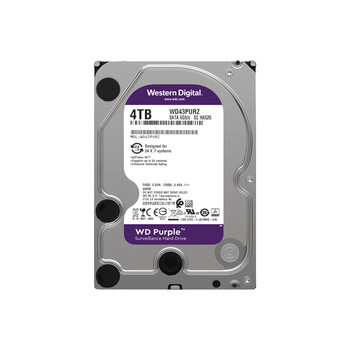 西部数据(WD)4TB 监控级机械硬盘 WD Purple 西数紫盘 SATA 256MB CMR垂直 安防存储 3.5英寸 WD43PURZ 西部数据(WD)4TB 监控级机械硬盘 WD Purple 西数紫盘 SATA 256MB CMR垂直 安防存储 3.5英寸 WD43PURZ