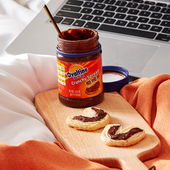 阿华田(Ovaltine)酷脆酱200g榛子可可味巧克力酱早餐面包涂抹蘸酱甜品烘焙牛奶伴侣 阿华田(Ovaltine)酷脆酱200g榛子可可味巧克力酱早餐面包涂抹蘸酱甜品烘焙牛奶伴侣