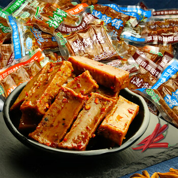 湖南邵阳土特产豆干500g香豆制品香干子零食 海鲜味