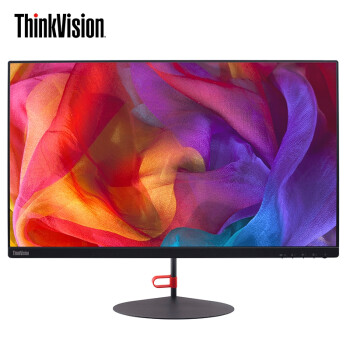 联想（ThinkVision）27英寸 2K高清纤薄窄边框  99%sRGB 内置音箱 电脑显示器（HDMI/DP接口）X27q-20