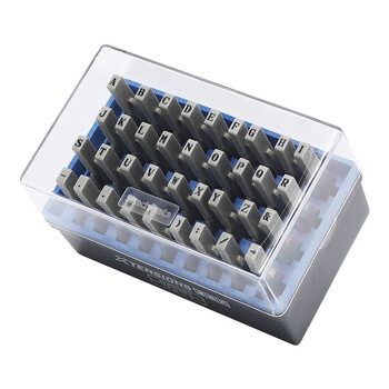 旗牌(Shachihata)Artline 英文字母符号拼接自由组合印章套装 36字粒 3.5*2.3mm 5号 EGRA-13M 旗牌(Shachihata)Artline 英文字母符号拼接自由组合印章套装 36字粒 3.5*2.3mm 5号 EGRA-13M