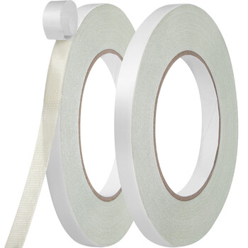 北极熊（Polar bear）婚庆会展强力高粘固定墙面无痕防台风强力布基双面胶带 白色 10mm*20m 2卷装 CT-20310