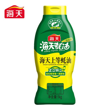  京东特价app、限地区：海天 上等蚝油 1kg6.5元 包邮（需用券）