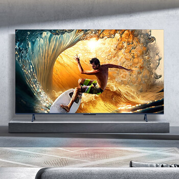 TCL电视 75V8G Max 4+64GB 高色域 120Hz WiFi 6 Pro 平板电视机 75英寸 官方标配