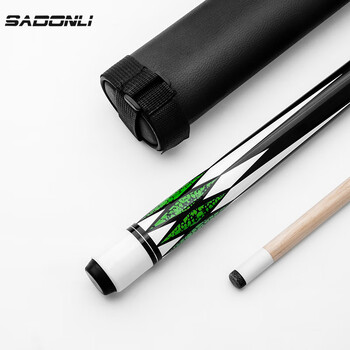 新动力台球杆小头杆套装1/2杆九球中式斯诺克台球杆XD-0920颜色随机