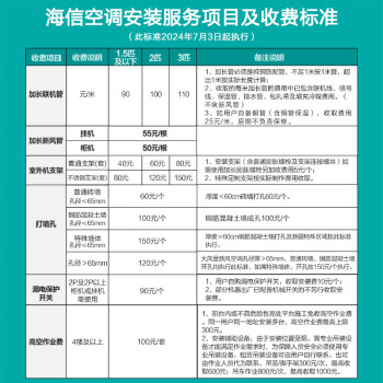 海信（Hisense）3匹 易省电 三级能效 急速冷暖手机智控 变频冷暖自清洁客厅空调立式柜机 KFR-72LW/A190-X3