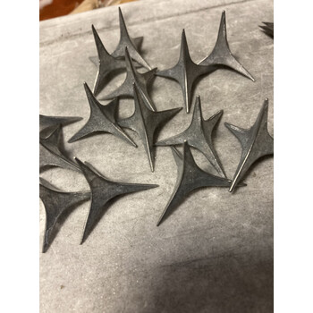 水棋盛三叉钉铁蒺藜三角超尖四角围院墙防盗钢刺钉地刺钉子 高25mm_20