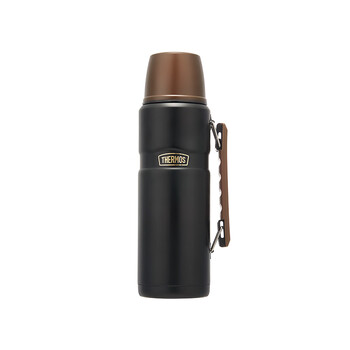 膳魔师（THERMOS）保温壶1200ml男女旅行露营大容量水壶伴手礼生日礼物TSK2曜石黑