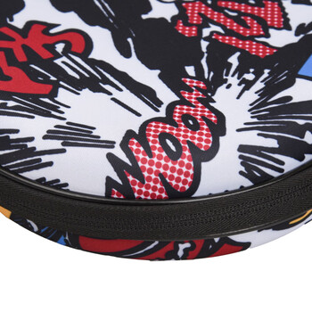 莹恋WINION严选 乒乓球拍套拍包葫芦型 涂鸦硬壳硬质乒乓球包拍袋子