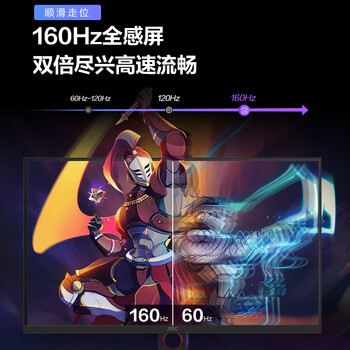 AOC 27英寸 4K高清 160Hz IPS快速液晶1ms HDR400 微边框 低蓝光不闪 PS4游戏电竞电脑显示器 U27G3X