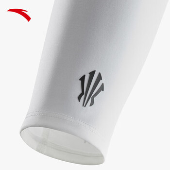 安踏（ANTA）运动护臂 联名系列篮球跑步健身护肘保暖防护专业护具男 黑色L码