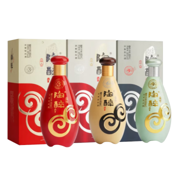 陶醉系列 浓香型白酒 陶醉酒 50度 480ml 3瓶 组合装【图片 价格 品牌