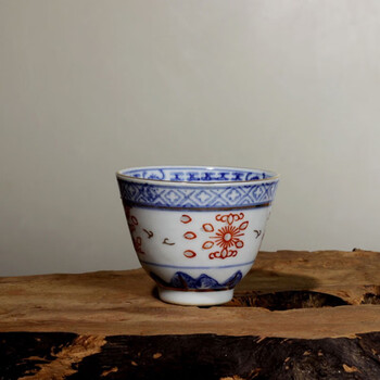 青花 玲瓏盃 茶盃 本溪青花玲珑茶杯价格报价行情- 京东