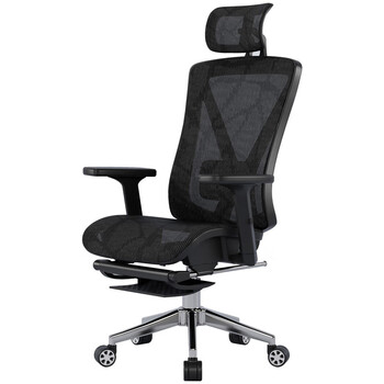 伯力斯 电脑椅家用办公椅职员椅可躺人体工学椅可躺椅黑色MD-0815T 伯力斯 电脑椅家用办公椅职员椅可躺人体工学椅可躺椅黑色MD-0815T