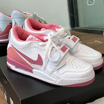 中国乔丹飞人复古篮球鞋三合一百搭透气休闲鞋i气垫运动鞋 aj312低帮