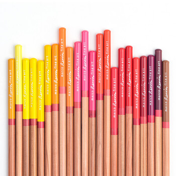 马可（MARCO）传统24节气定制48色油性彩色铅笔礼盒彩笔附国潮风画册男女生节日年货好礼