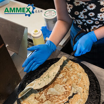 爱马斯一次性丁腈手套耐用型 防水耐污100只/盒 深蓝色 大号L码 爱马斯一次性丁腈手套耐用型 防水耐污100只/盒 深蓝色 大号L码