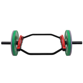 PROIRON普力艾 六角杠铃杆大环形奥杆耸肩杆健身房家用专业负重六边框 PROIRON普力艾 六角杠铃杆大环形奥杆耸肩杆健身房家用专业负重六边框