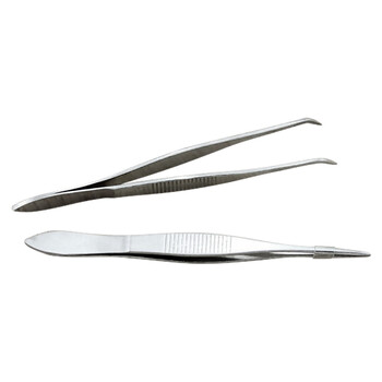 冰禹 BY-2367 不锈钢眼用镊子 10CM镊子眼用小镊子 弯头镊子1个(起订2个) 冰禹 BY-2367 不锈钢眼用镊子 10CM镊子眼用小镊子 弯头镊子1个(起订2个)