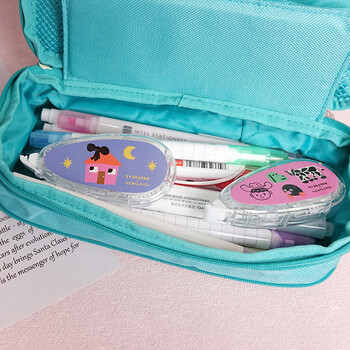 国誉(KOKUYO)塔卡沙Tyakasha联名修改带学生Campus原纸色大容量隐形修正带 5mm*8m 牛仔阿卡 国誉(KOKUYO)塔卡沙Tyakasha联名修改带学生Campus原纸色大容量隐形修正带 5mm*8m 牛仔阿卡