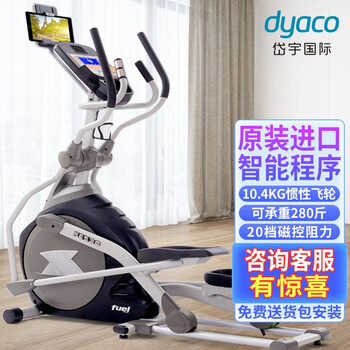 岱宇（DYACO）椭圆机家用健身漫步机升级款FE538实景APP连接