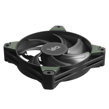 爱国者（aigo）冰魄X1PRO高效版 台式电脑机箱风扇12CM/无光PWM温控调节/FDB轴承/减噪防震
