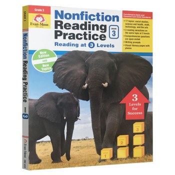 Evan Moor 非虚构类文学阅读练习 三年级 Nonfiction Reading Practice Grade 3