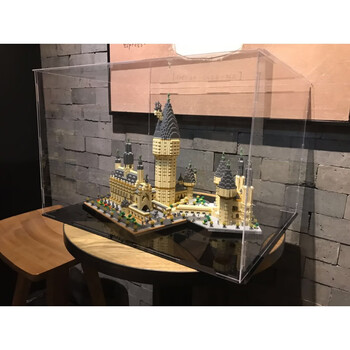 乐高成年高难度城堡微小颗粒积木女孩系列大型建筑拼装模型 霍格沃兹