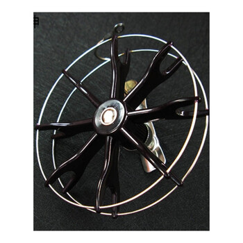 手海竿八卦轮 手拨轮盘车轮不锈钢部件 装配手海竿/车轮竿/手车竿