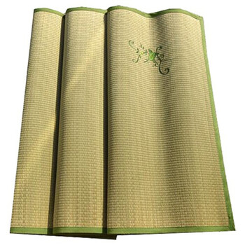 天然蔺草编芦苇席折叠席子家用学生宿舍窄边灯芯草单席10m33英尺床