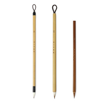 漢墨 李小平淳安堂笔庄毛笔 初学者毛笔书法狼羊兼毫小楷毛笔（春） 文房四宝狼毫笔 